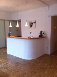 Behandlungszimmer der Praxis